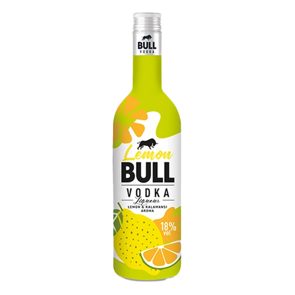 Vodka Lemon Bull 18% 0,70 Liter