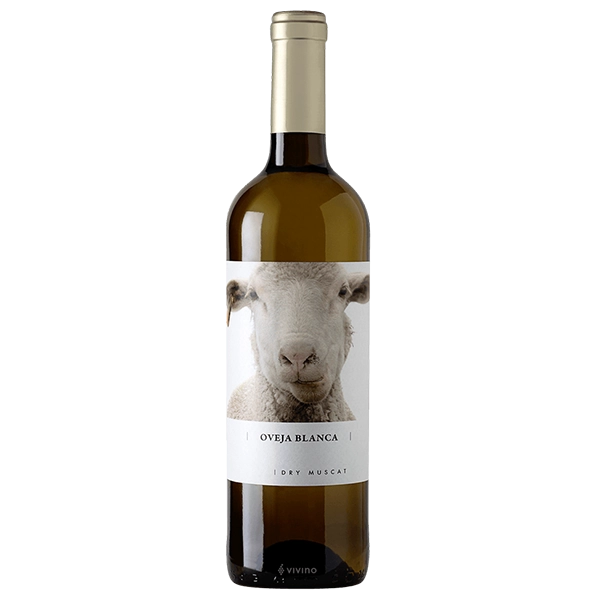 Wein Oveja Blanca Dry Muscat Bodega Fontana 6Fl. x 0,75 Liter