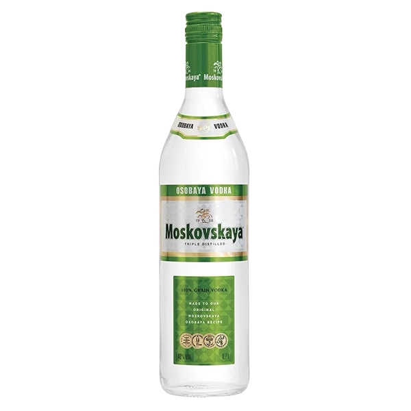 Vodka Moskovskaya 40% 0.70 Liter