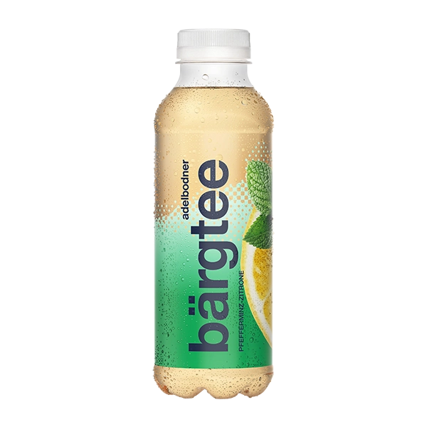 Adelbodner Bärgtee Pfefferminz-Zitrone 6 x 0,50 Liter PET EW