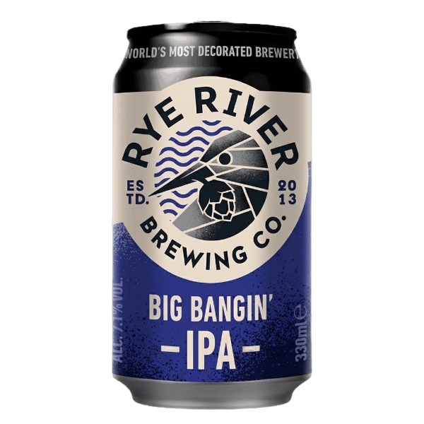 Rye River Big Bangin IPA 33 cl Dose  1 x12